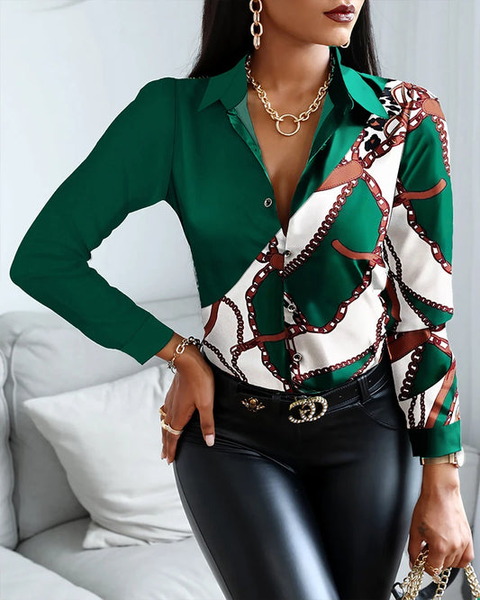 patterned Blouse